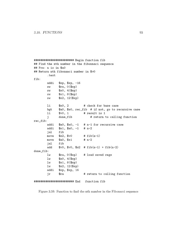 Computer Organization with MIPS - Page 93